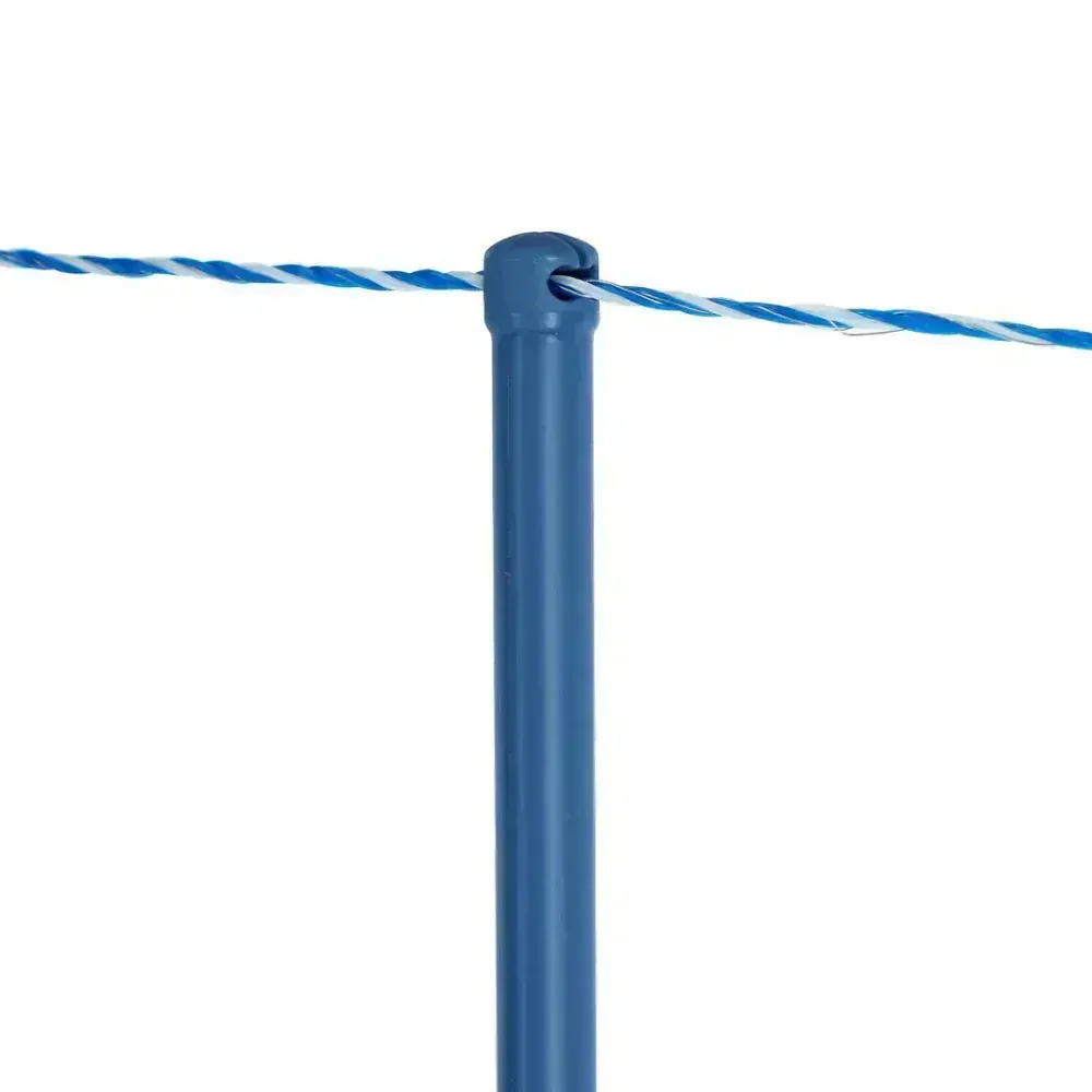 Modrá síť pro elektrický ohradník proti vlkům, výška 122 cm, délka 50 m, dvojitý hrot
