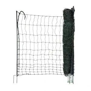 Elektrická ohradníková síť pro drůbež, výška 120 cm, délka 50 m, dvojitý hrot