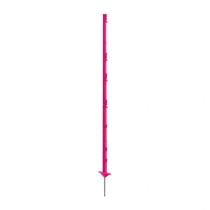 Výpasná tyč 155/133 cm, kovový hrot růžová