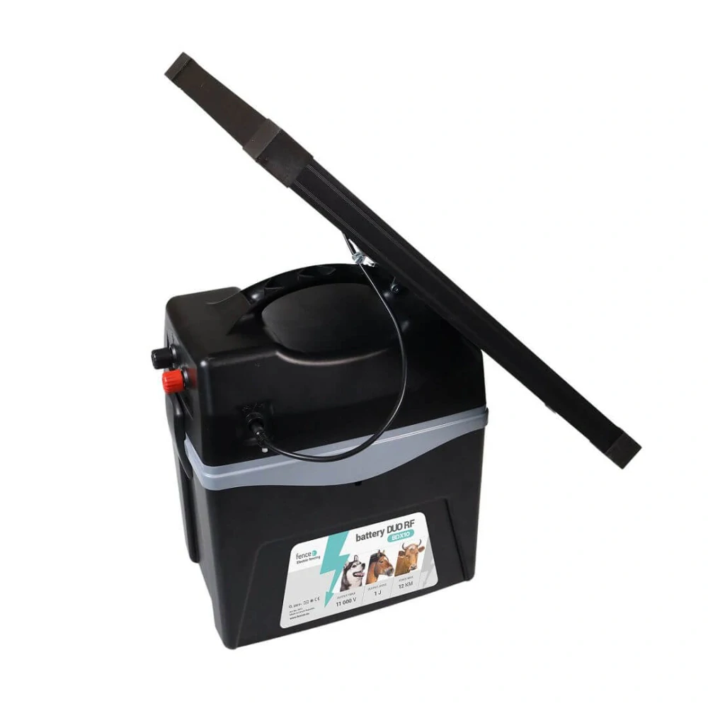 Bateriový zdroj fencee battery DUO BD10 + solární panel 30 W + konzole