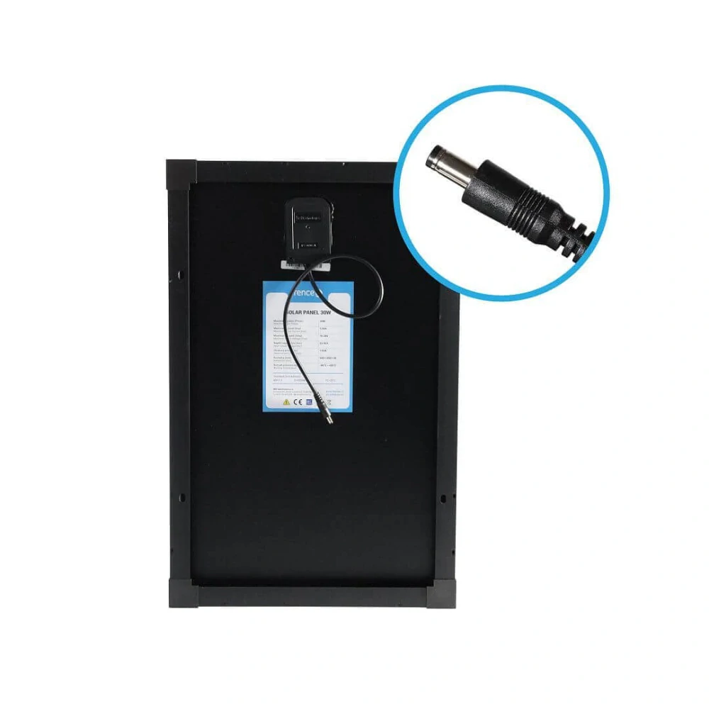 Bateriový zdroj fencee battery DUO BD10 + solární panel 30 W + konzole + baterie 44 Ah