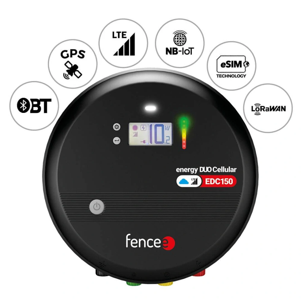 LTE zdroj pro elektrický ohradník fencee energy DUO Cellular EDC100